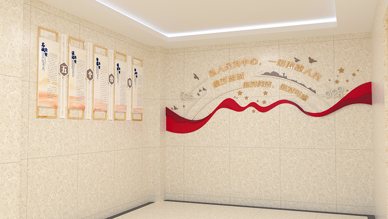 政府文化墻制作